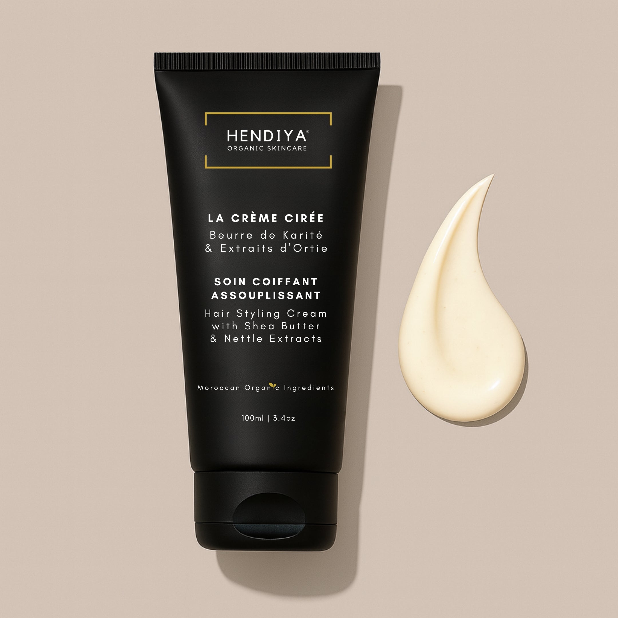 La Crème Cirée - Hair Styling Cream with Shea Butter & Nettle Extracts