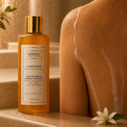 Foaming texture of Le Bain Divin Hendiya® with orange blossom