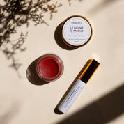 Le Baume d'Amour Hendiya as part of a natural makeup routine
