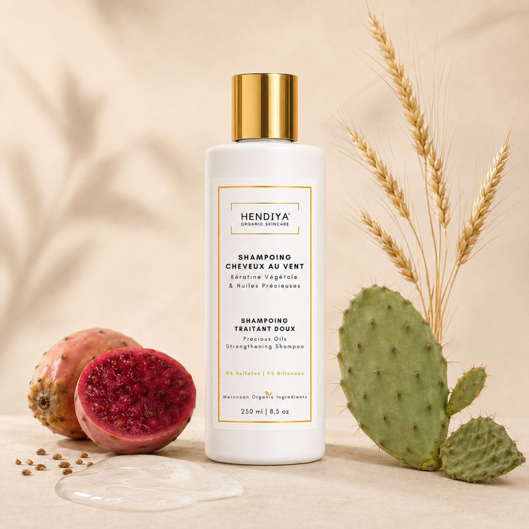 Shampoing Cheveux Au Vent - Gentle Treating Shampoo with Plant Keratin & Precious Oils