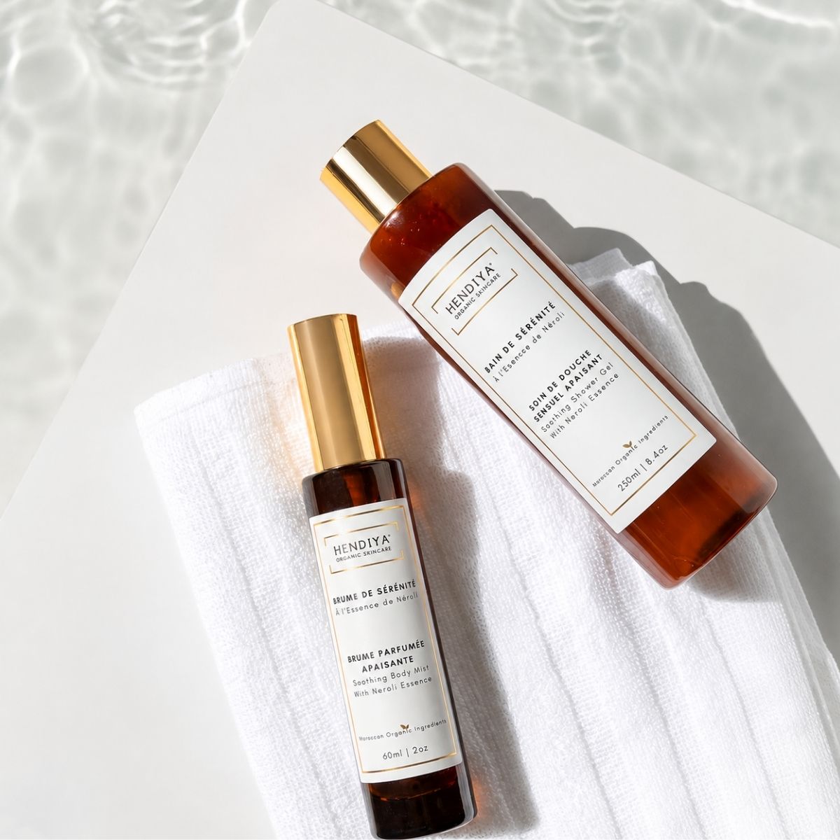 Le Bain de Sérénité and its Brume de Sérénité Hendiya®, neroli layering ritual