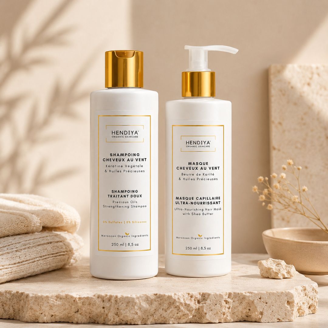 Masque Cheveux au Vent - Ultra-Nourishing Hair Mask with Shea Butter & Precious Oils