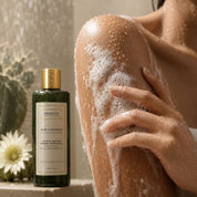 Foaming texture of Bain d'Euphorie Hendiya® with cactus flower